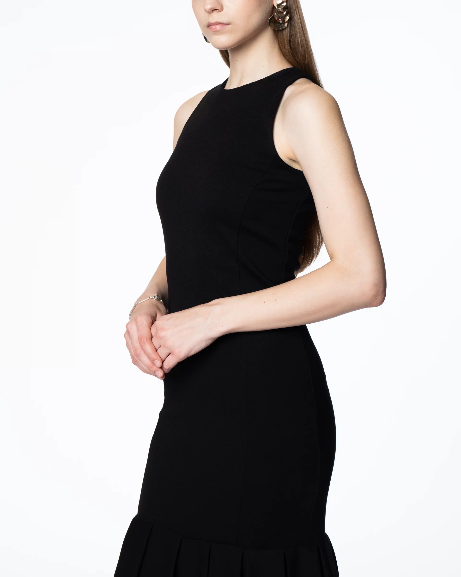 Calvin klein top trumpet midi dress